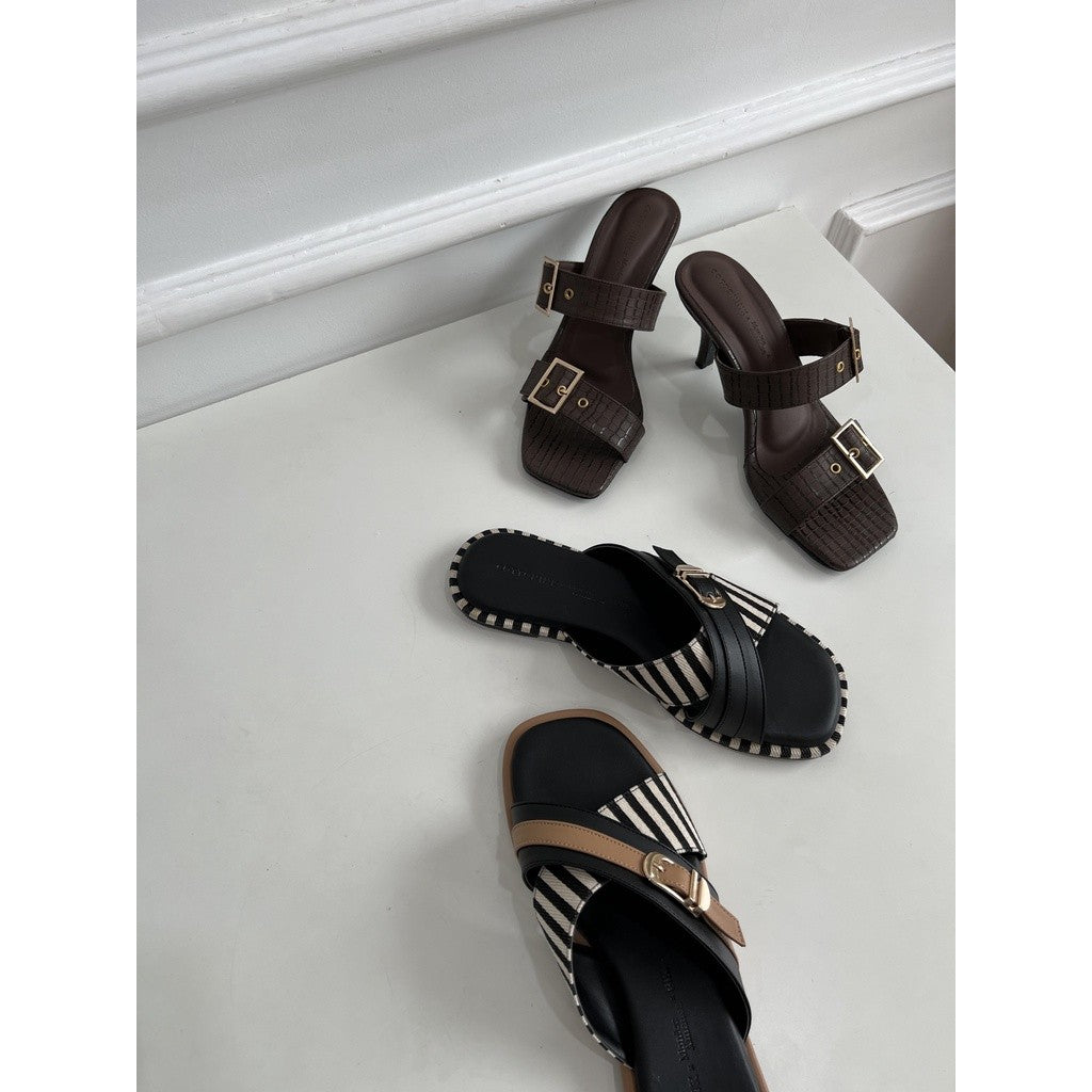 Aubrie Croco Heel