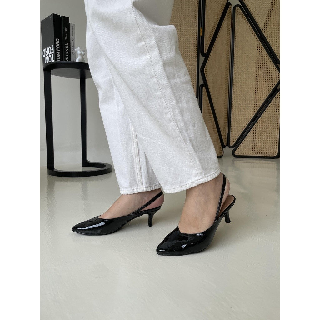 Adley Patent Heel Shoe