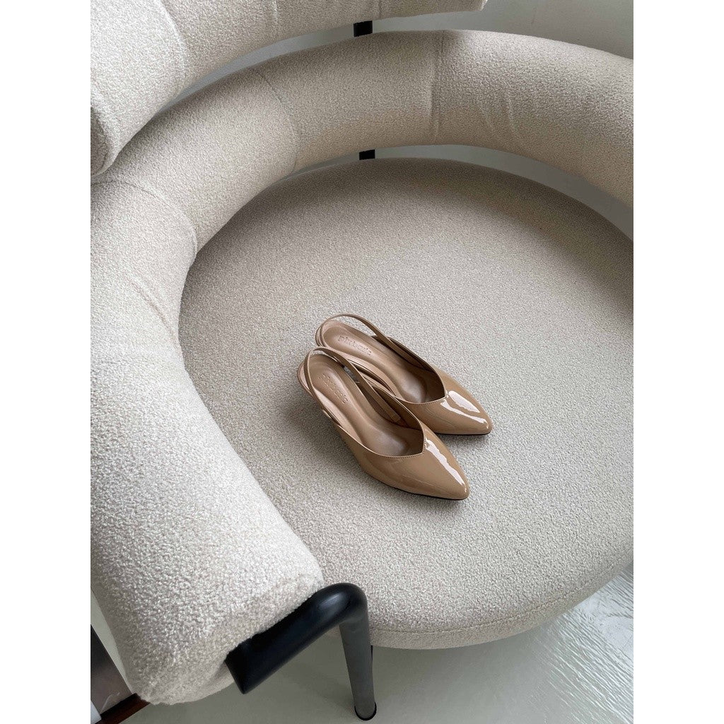 Adley Patent Heel Shoe