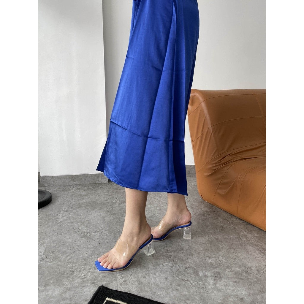 Faye PVC Glass Heel