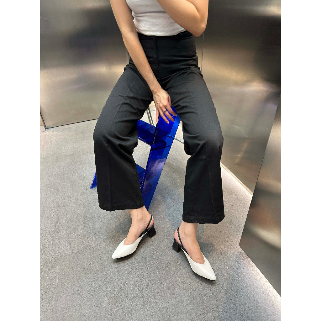 Adley Block Heel Two Tone