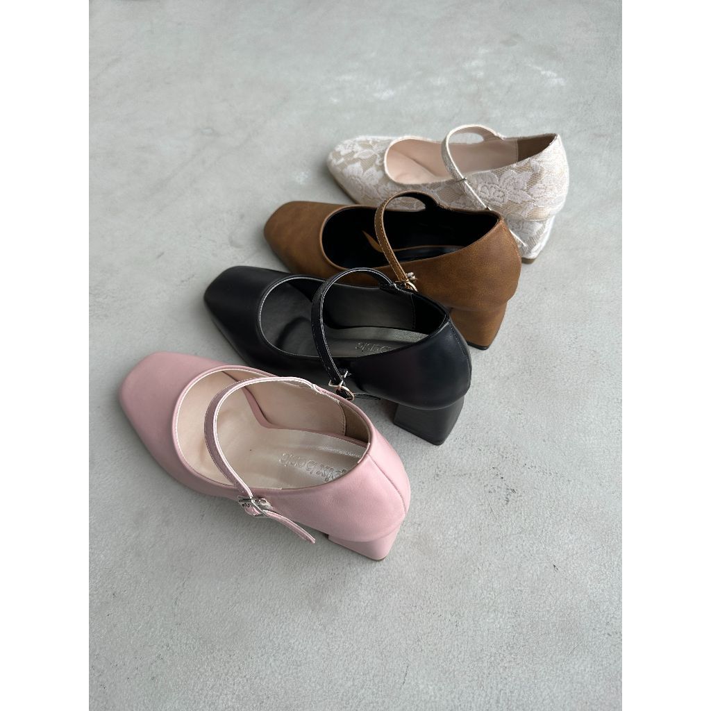 Bambi Block Heel Shoe