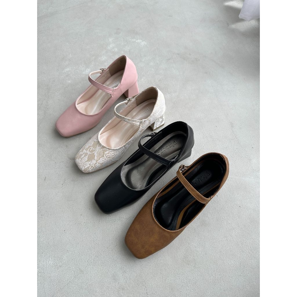 Bambi Block Heel Shoe