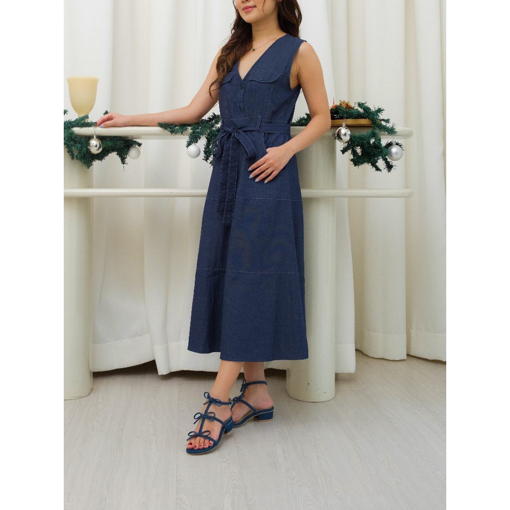 Ginger Ribbon Block Heel