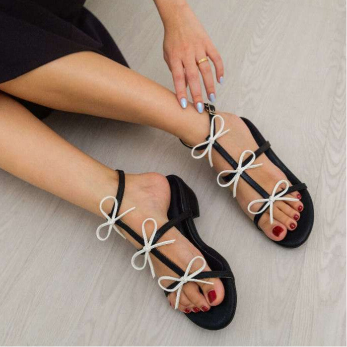 Ginger Ribbon Block Heel