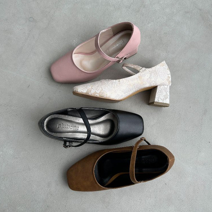 Bambi Block Heel Shoe