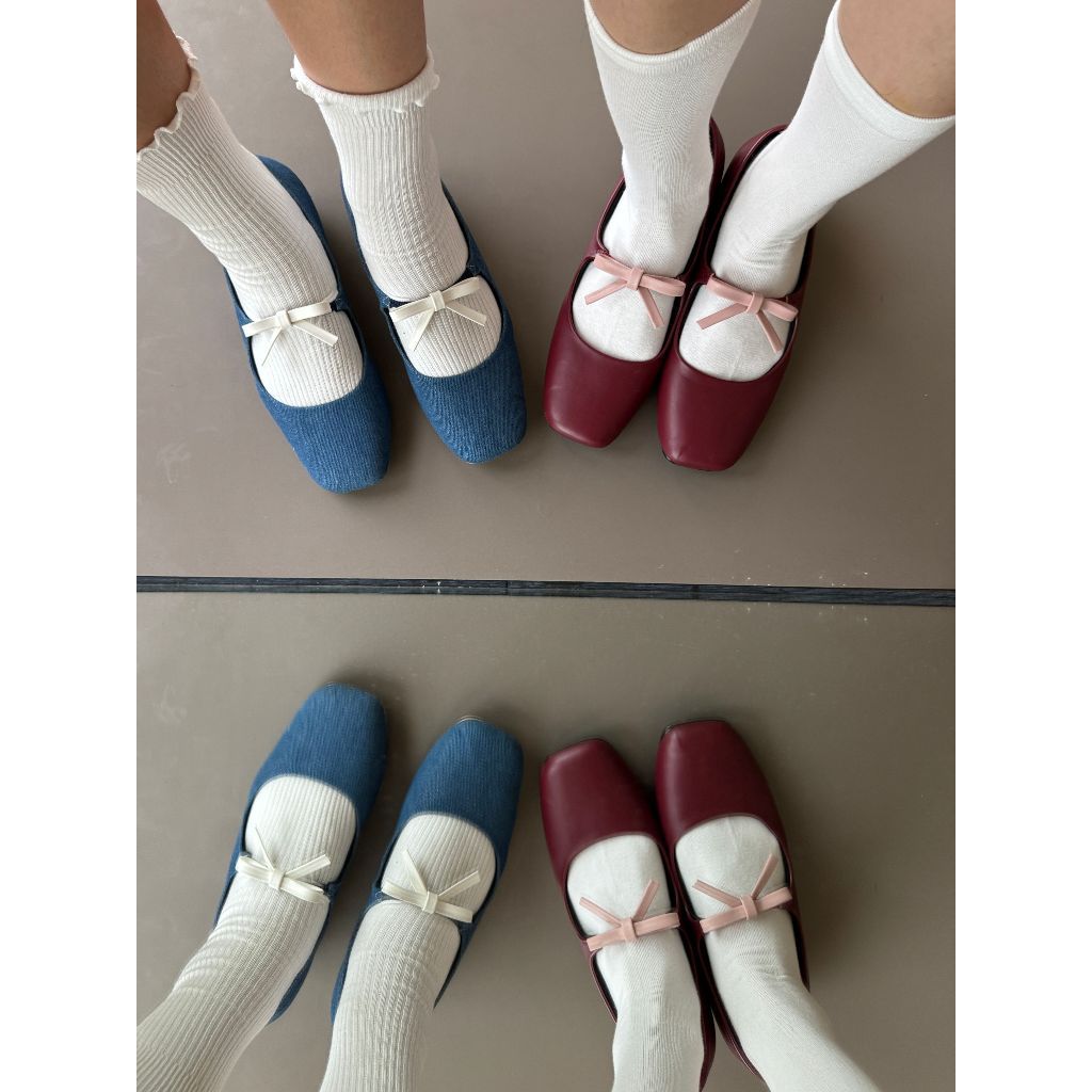 Eve Ribbon Flat Shoe