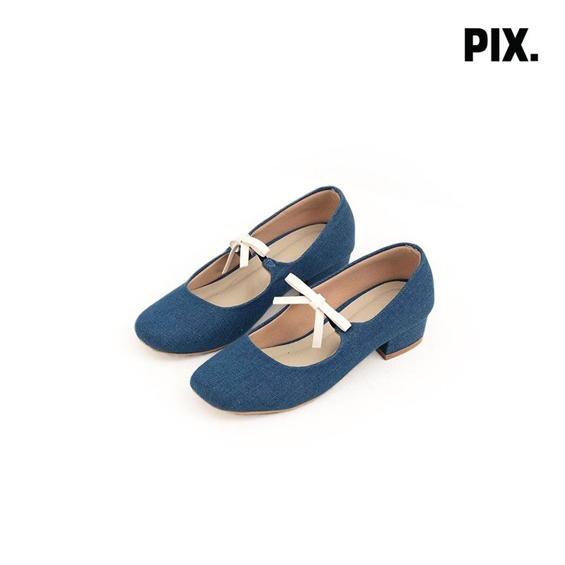 Eve Ribbon Flat Shoe