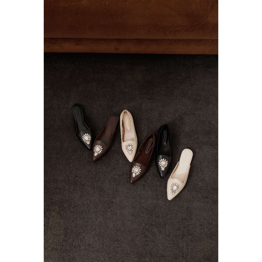 Lustre Flat Shoes