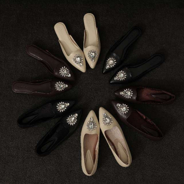 Lustre Flat Shoes