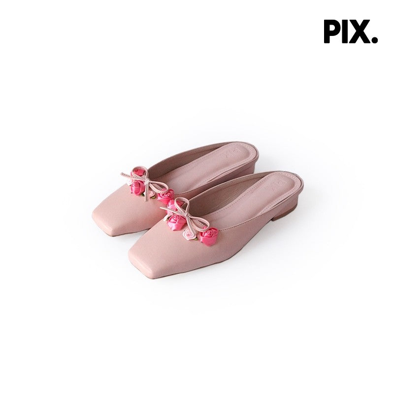 Rose Slip On Flat