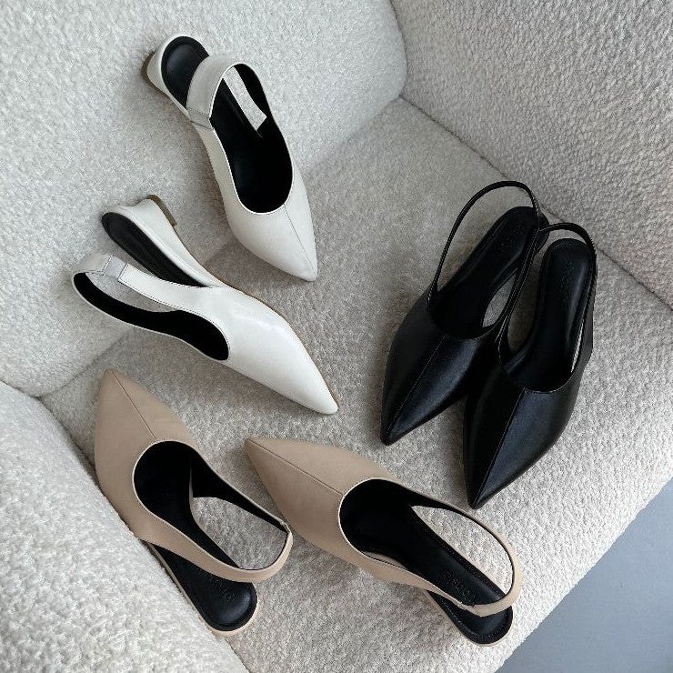 Gilda Slingback Low Wedges