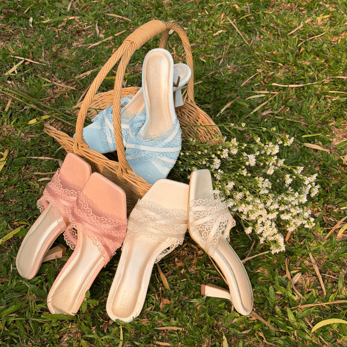 Denise Lace Heel
