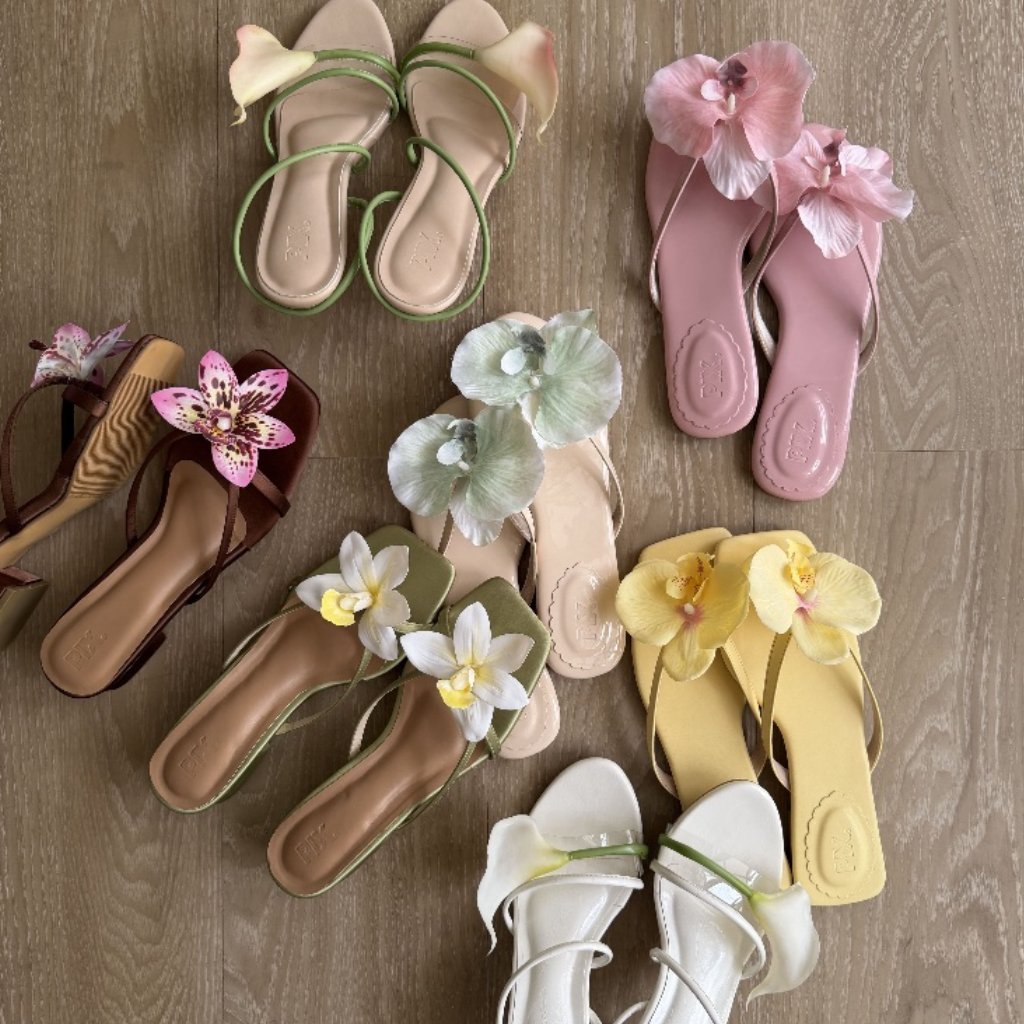 Sol Orchid Jelly Sandal