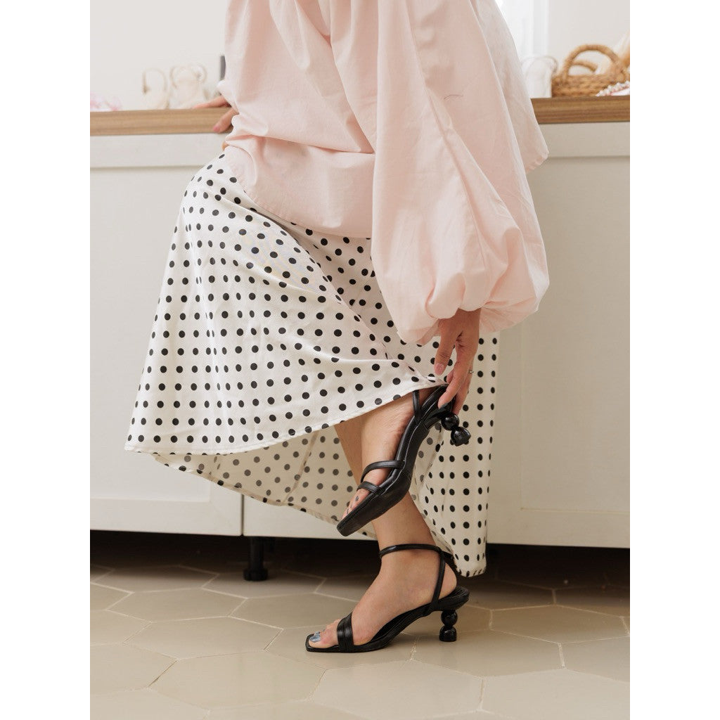 Bisque Strap Heel
