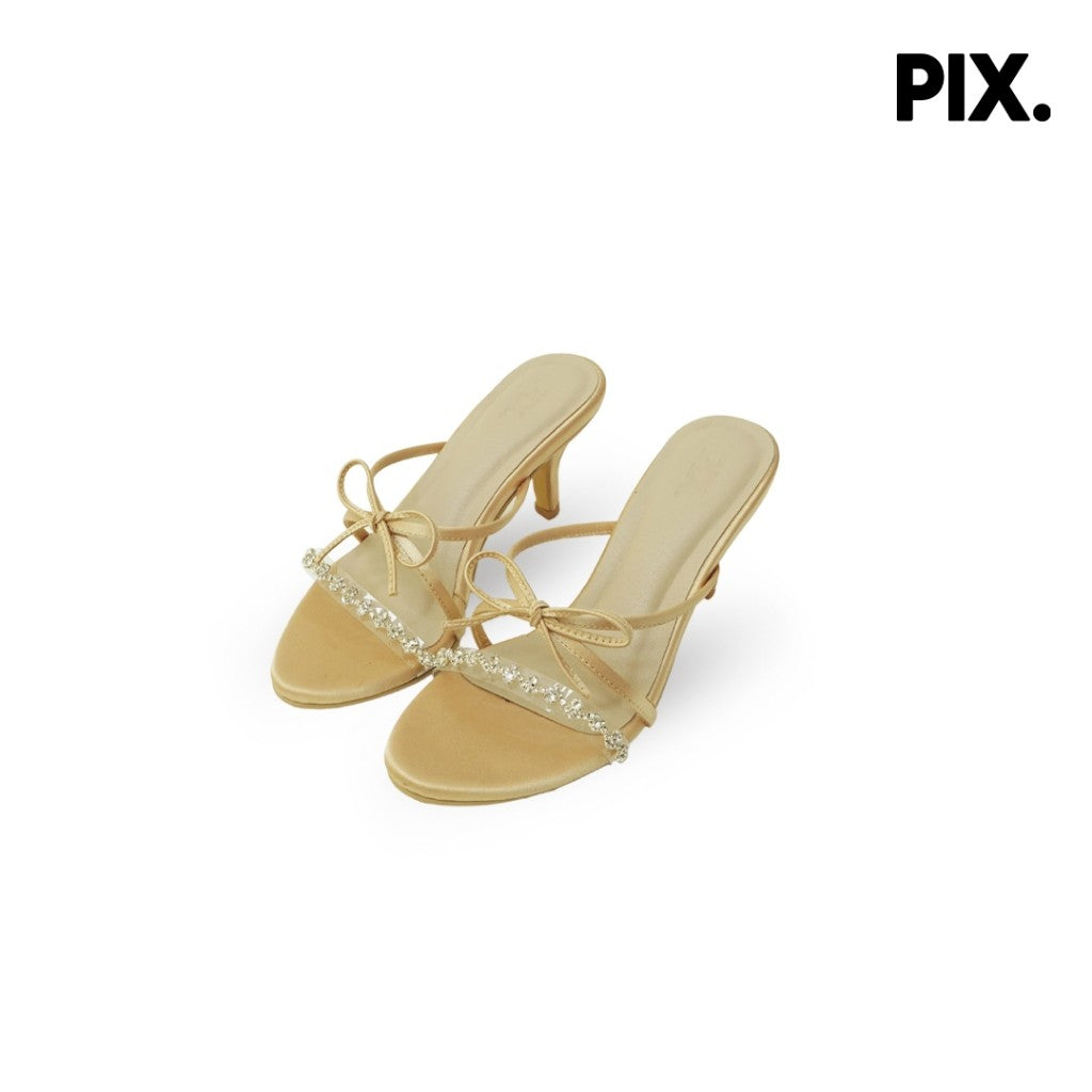 Regina Satin Heel