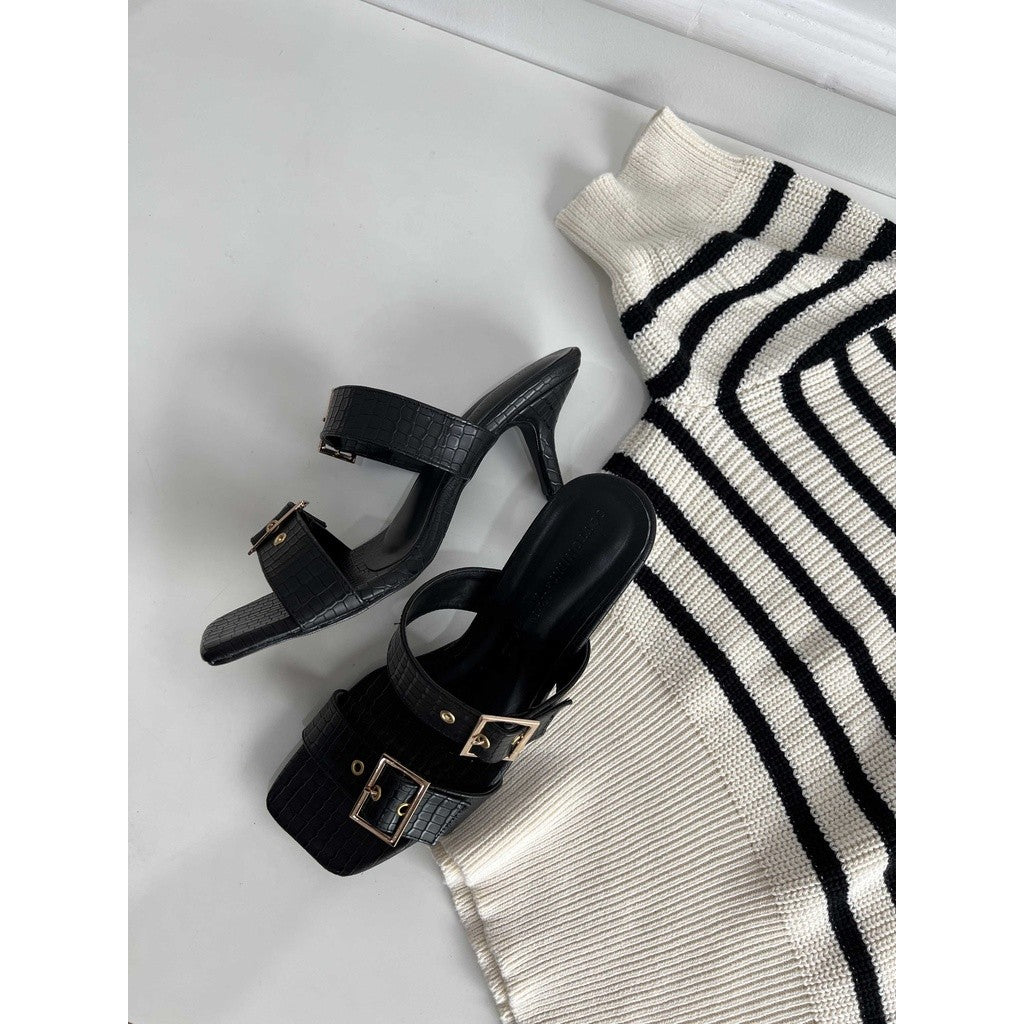 Aubrie Croco Heel